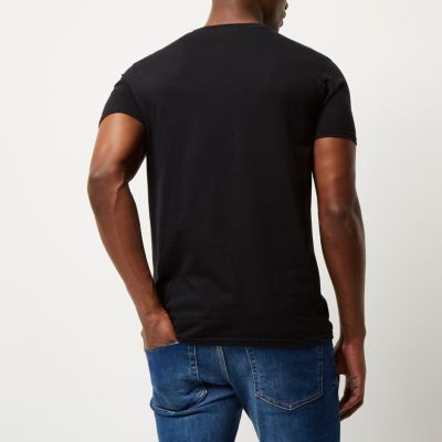 Black NYC print t-shirt